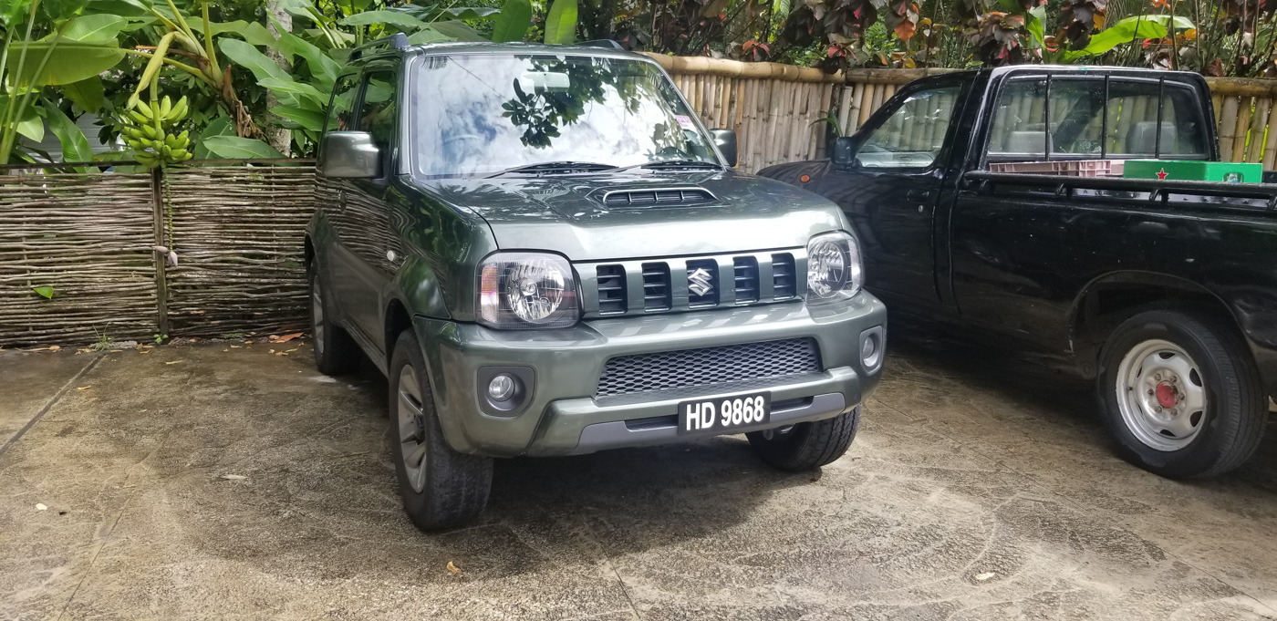 Believe me when I say I *did* take more photos of Ruby than our rental Jimny.