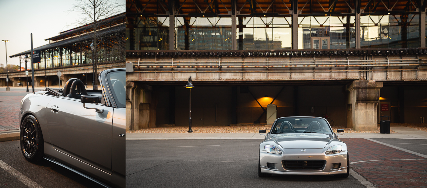 My favorite detail on the S2000 is the EVS Tuning carbon/magnesium GTLM mirrors. What a vibe.